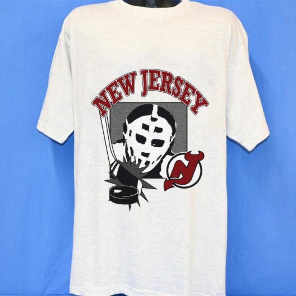 New Jersey Devils Hockey Fan Unisex Retro Graphic T-Shirt
